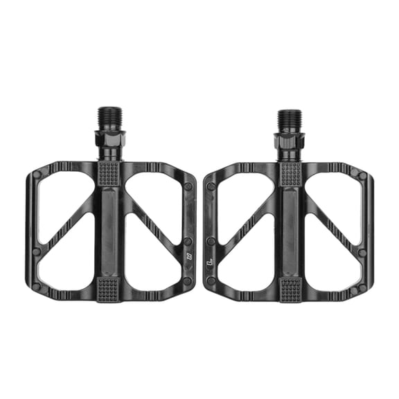 JZROCKER Aluminum Alloy Bicycles Flat Pedals Nonslip Wide Flat Pedals R27 Bearings Cycling Platform Pedals for Road Bike