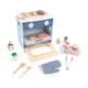 thumbnail image 1 of Accesorios de juego de cocina, horno de madera para niños, juguete para juego de rol, diversión, juego de alimentos para juego de imitación para niñas, 1 of 9