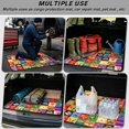 thumbnail image 3 of Uourmeti Pride Rainbow Car Trunk Mat, All Weather Protection 29" x 39" Scratch-proof Cargo Liner for Families and Travel Enthusiasts, 3 of 7