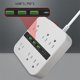thumbnail image 4 of Ganfancp Hogar 2500W de Alta Potencia 3 Usb Interfaz 6-Enchufes Interruptores de Un Botón de Cableado Multifuncional Junta Ofertas Flash 1 X Bloque de Terminales, 4 of 7