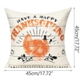 thumbnail image 3 of Teissuly 1Pcs Pumpkining Festival Pillowcase Family Decoration Cushion Cover Family Pillowcase Teissuly WER202311272755, 3 of 4
