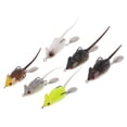 thumbnail image 1 of Señuelo de pesca de ratón DYNWAVEMX 6 piezas de simución de ratones de superficie, 1 of 8