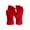 Red, variant on Hontri Gloves for Women Cold Weather Color Men's And Warm Knitted Gloves Women's Half-Finger Winter Solid Gloves Gloves for Women White