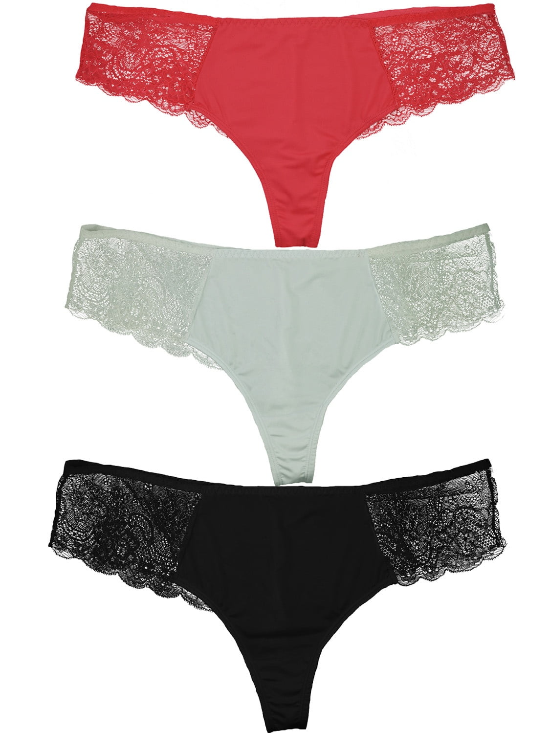 plus size lace panties pack