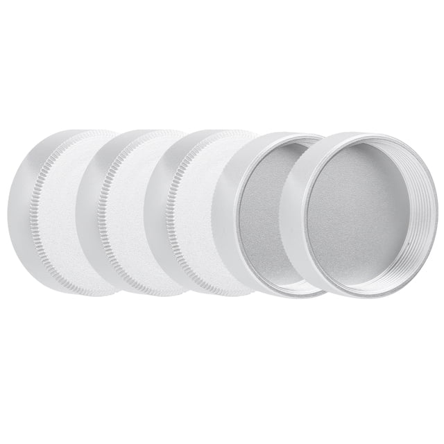 Tapa De Lente, Pequeña Cubierta Trasera De Lente De aleación De Aluminio Portátil Para Fotografía Al Aire Libre Para Lente De Cámara Con Montura C