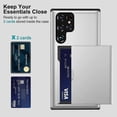 thumbnail image 5 of Wallet Case Compatible Samsung Galaxy S23 Ultra/s23 Plus/s23 With Slide Flip Cover Card Holder Slot, 5 of 5