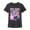 thumbnail image 1 of Playera Demon Hunters para Mujer, Cuello Redondo Manga Corta Negro Talla M, 1 of 4