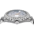 thumbnail image 4 of Pre-Owned Rolex Datejust 36MM 16030 Diamond Paved Eastern Arabic Dial Diamond Bezel Stainless Steel Full Diamond Jubilee Bracelet 8.75ct, 4 of 8