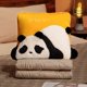 thumbnail image 1 of Regalos de panda para niños y niñas, manta de panda súper suave, almohada de panda de 45 cm, habitación con temática de panda, cama de niñas, decoración del hogar y la guardería, 1 of 4