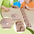 thumbnail image 6 of LeeQinersw Educational Marble Run Construction Set, Wooden Marble Maze And Track, Ideal Toy Style B, 6 of 9