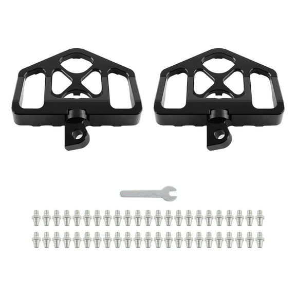 Maxpeedingrods Wide MX Style Foot Pegs Floorboards for H-D Harley Touring Road King Sportster