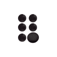 thumbnail image 1 of Kit De 6 Tapas Sofdesk Para Quemador Estufa Acros Whirlpool, 1 of 5