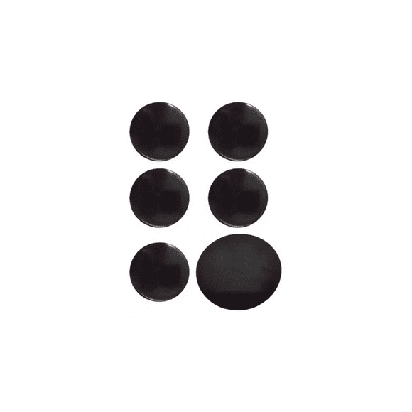 Kit De 6 Tapas Sofdesk Para Quemador Estufa Acros Whirlpool