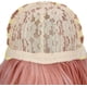 thumbnail image 5 of Peluca rosa Bob Peluca rosa corta Peluca corta rizada Señora encantadora Bob con onda de flecos, 5 of 5