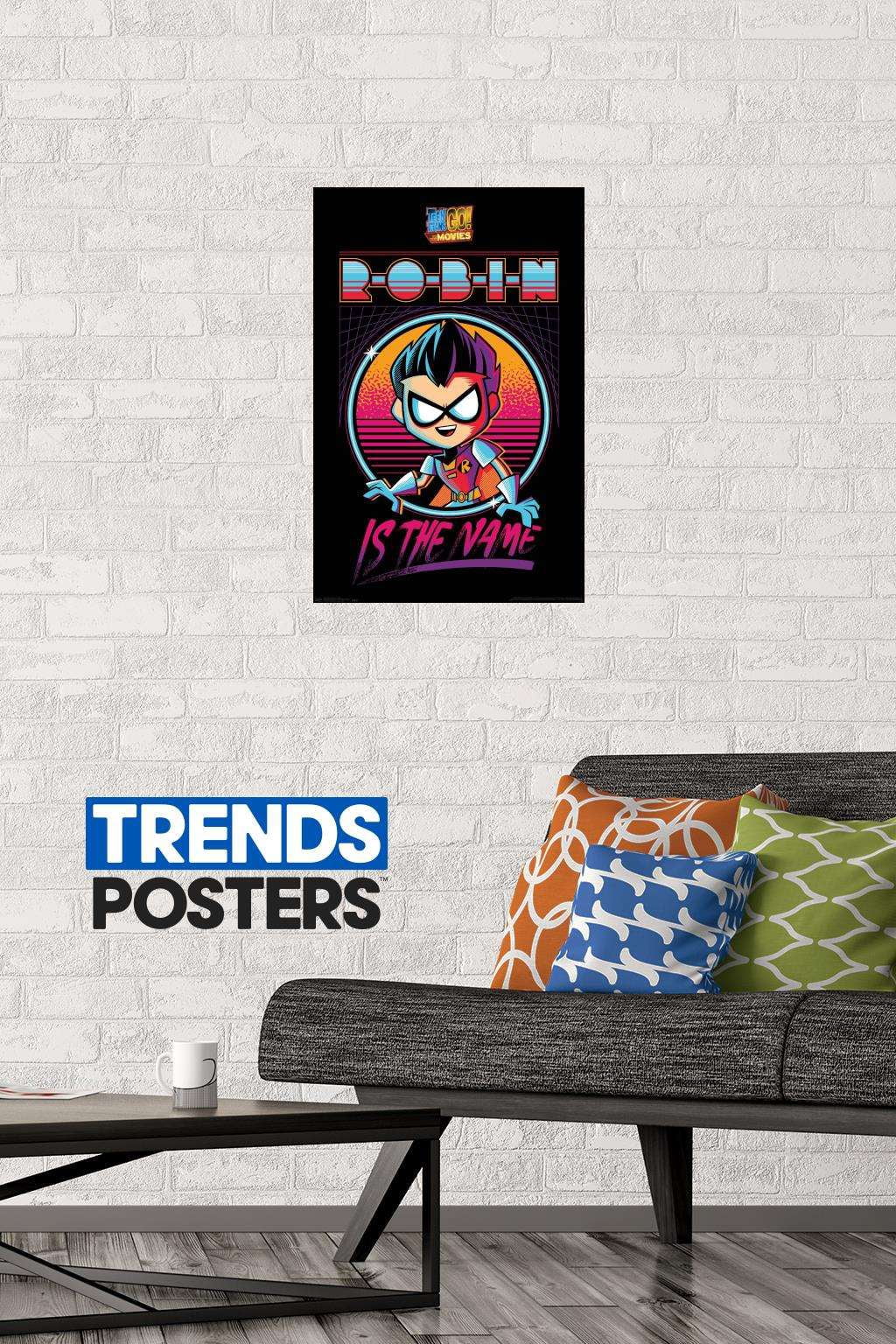 DC Comics Movie - Teen Titans Go! To The Movies - Robin Wall Poster, 14.725" x 22.375"