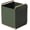 Green, variant on RVKXHD PU Leather Desktop Organizer for Pens, Cotroller, Keys, Glasses, Makeup Brushes Holder, 4.3" Compact Size Pencil Table Caddy Storage, Multipurpose for Office & Home Decor (Green)