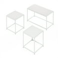 thumbnail image 5 of Furinno CAMNUS Set of 3 Coffee Table with 2 End Tables in White, 5 of 5