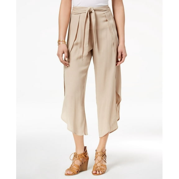 American Rag Juniors Culotte Pants Oxford Tan XL