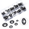 thumbnail image 3 of Uxcell 150 Pcs Internal Tooth Washers Set, 5 Sizes M2/M2.5/M3/M4/M5 Quick Star Locking Washers, 65Mn Steel, 3 of 6