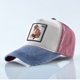 thumbnail image 1 of Unisex Baseball Cap Men Women Fashion Animals Embroidery Snapback Hat Spring Summer Cotton Washed denim Hip Hop Bone Casquette Gao Jinjia LED, 1 of 2