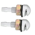 thumbnail image 1 of Windshield Sprayer Nozzle, 2pcs Universal Aluminum Alloy Front Windshield Washer Nozzle Car Wiper Nozzle Car Auto Front Windscreen Clean Tool, 1 of 7