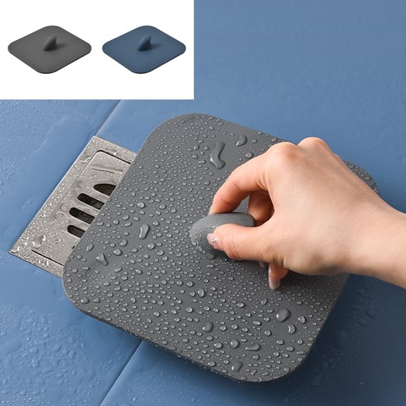 Floor Strainer Deodorizer Cover, Silicone Sink Drain Seal Guard for Kitchen and Bathroom, Odor Blocking Anti-mosquito Plug with Easy Installation, Topliu