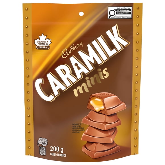 Friandises Caramilk minis à saveur de chocolat, Préparé au Canada