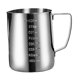 thumbnail image 5 of Jarra espumadora de leche, vaso espumador de leche para cafetería, barista, arte, hogar 1000 ml, 5 of 9