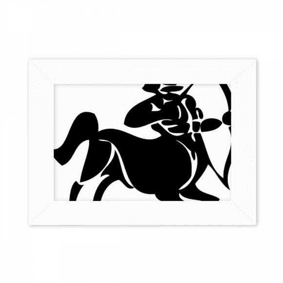 Constellation Sagittarius Zodiac Sign Photo Mount Frame Picture Art Painting Desktop 5x7 inch