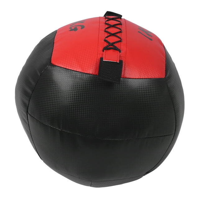 Balón de Pared Ponderado, 2,2 lb, 1 kg, Cuero de Pu, Ejercios Dinámicos de Cuerpo Completo, Balón Medicinal Para Abrenamientos de Fuerza y Acondicionamiento