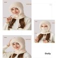 thumbnail image 2 of RimdGhov Women's 3-in-1 Winter Balaklava Hat - Outdoor Windproof Knit Scarf Hat, 2 of 10