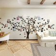 thumbnail image 1 of tendo 3D Wall Stickers Photo Frames FamilyTree Wall Decal Easy to Install &Apply DIY Photo Gallery Frame Decor Sticker H Black-black Large, 1 of 1