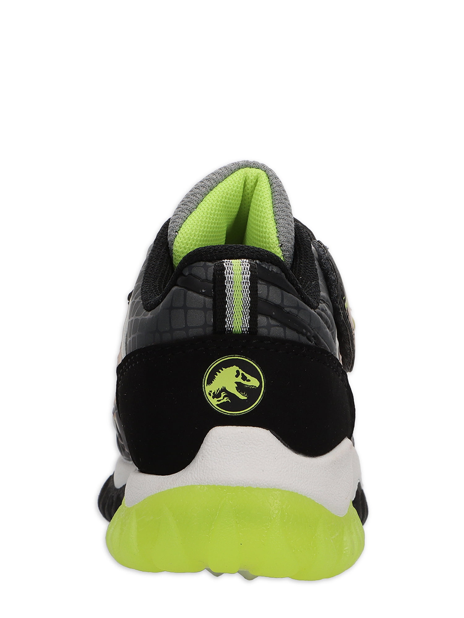 Jurassic World Toddler Boys License Light Up Athletic Sneaker, Sizes 8-13
