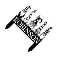 thumbnail image 2 of Decoración de jardín Matsuzay ornamento metal Negro rústico, 2 of 6