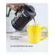 thumbnail image 2 of Cafetera Xtellar Prensa Francesa Para Café 1l, Vidrio Templado. Color Negro, 2 of 5