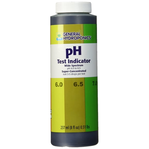 General Hydroponics pH Test Indicator, 8 fl oz