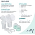 thumbnail image 2 of Motif Medical, Double Pumping Kit, Replacement Parts for Luna Breast Pump - Medium 28mm, 2 of 5