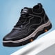 thumbnail image 1 of Zapatos de hombre de otoño e invierno, zapatos casuales cálidos de cuero, zapatos casuales opcionales con forro polar de caña alta, zapatos de moda para herramientas para hombres, 1 of 6