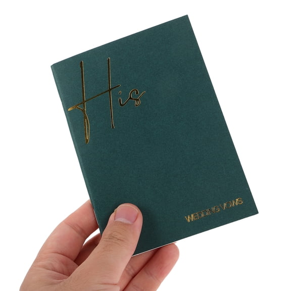 TABLZONE Wedding Vow Journals Set, 2-Pack Multi-Paper Notebooks for Cherished Wedding Memories and Personal Notes