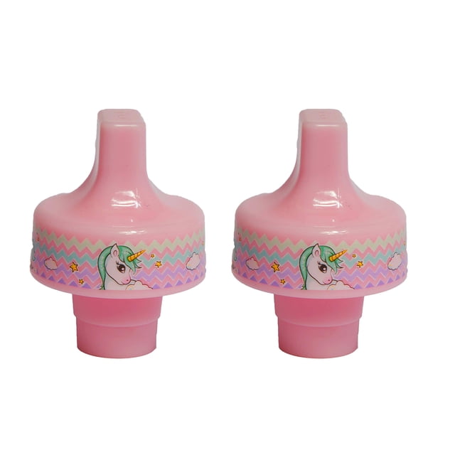 Adaptador de boquilla para tapa de botella Refresh-a-Baby Unicornio, paquete de 2