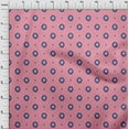 thumbnail image 3 of oneOone Cotton Poplin Pink Fabric Ikat Style Stripe Dress Material Fabric Print Fabric By The Yard 42 Inch Wide, 3 of 4