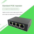 4X 4 Port Gigabit POE 100/1000M Network Switch Extender IEEE802.3Af/At