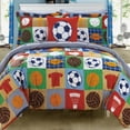thumbnail image 6 of Back to School 6 or 8 Piece Reversible Comforter Set include Sheets, 6 of 6