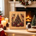 thumbnail image 4 of syligr Christmas Tree Diamond Art for Adults, Vintage Christmas Pearl Art Kits, DIY Pearl Diamond Kit, Winter Bead Crafts Ornament, Xmas Party Decorations for Mantel, Unique Gift/Favors, 4 of 9
