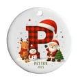 thumbnail image 2 of Adornos Navideños Acrílicos de 26 Letras | Decoraciones Colgantes Navideñas Personalizadas | Colgantes Del Alfabeto Ligeros y Duraderos | Decoración Navideña para El Hogar y La Oficina | Corona para, 2 of 6