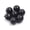 Black 5mm model, variant on Yihuala 100Pcs Fishing Baits Eggs Rigs Beads Tackle Lures Accessory Fishing Shock Beads Soft Round Fishing Shock Beads