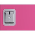 thumbnail image 5 of 24" H Locker Storage Cabinet, Metal Locker Storage Cabinet with Locking Doors, Small Metal Locker, 1-Tier Locker Storage Cabinet for Office Garage Home, Easy Assembly, Rose Red, 5 of 7