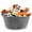Grey, variant on 16-inch Grey Cotton Rope Dog Toy Storage Large Bin with Handles, Pet Toy Storage Basket
