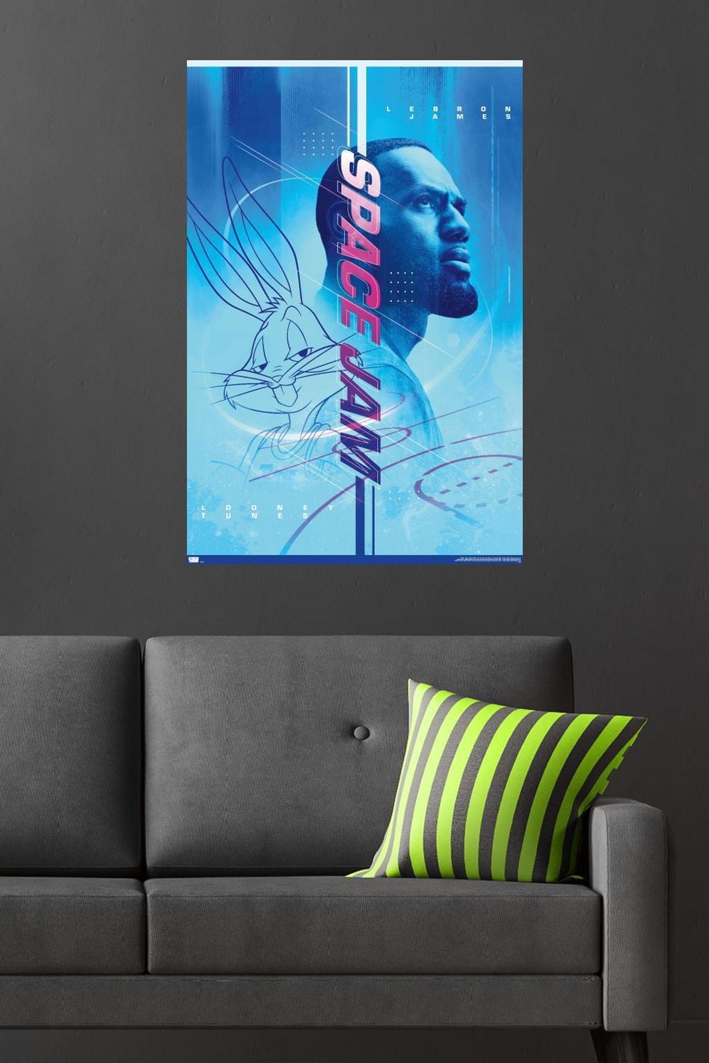 Space Jam: A New Legacy - Teaser Wall Poster, 22.375" x 34"
