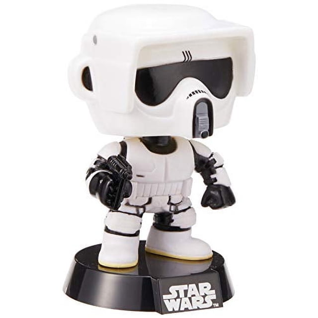 Figura de acción Funko POP Star Wars Biker Scout de 3.75 pulgadas
